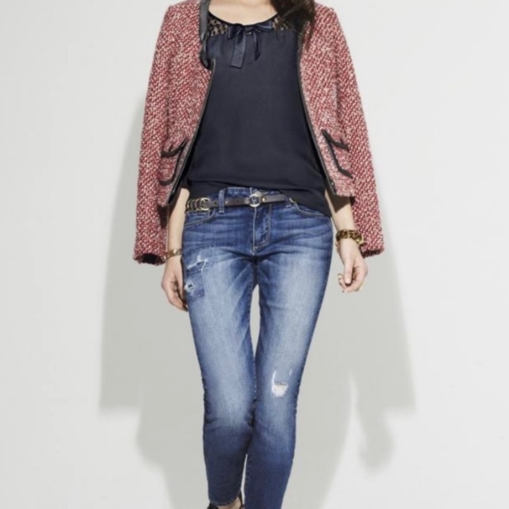 Hinge Bouclé Zip Jacket